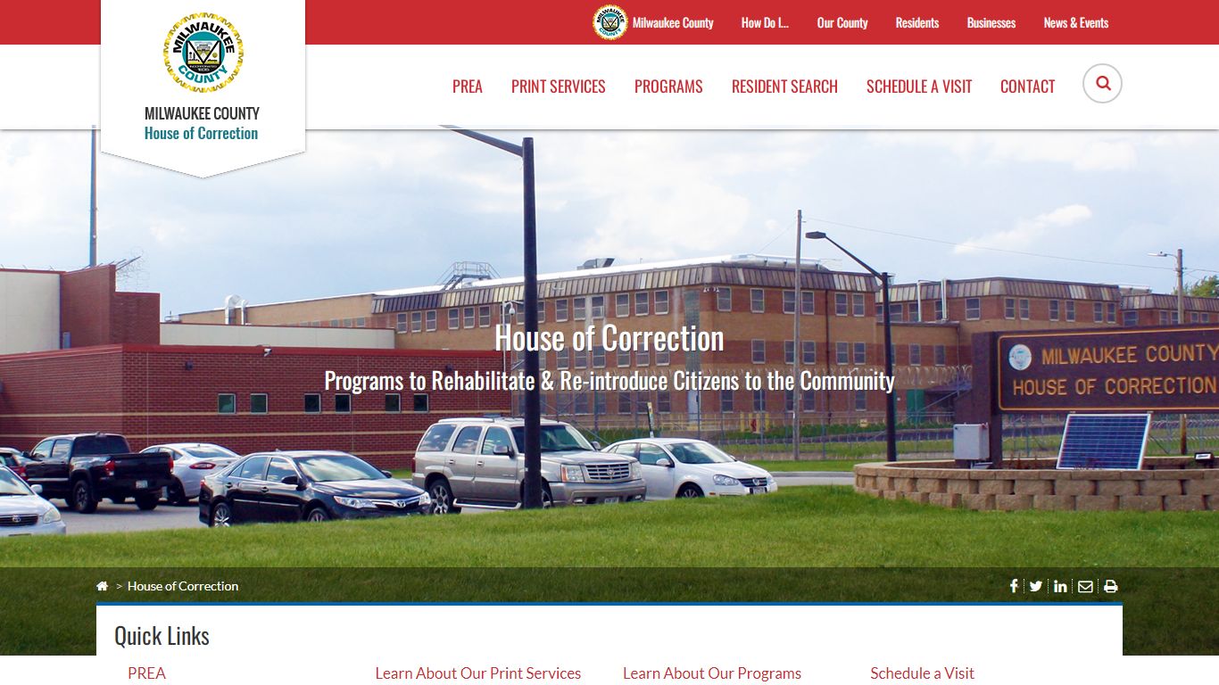 Milwaukee County House of Correction | Milwaukee County HOC